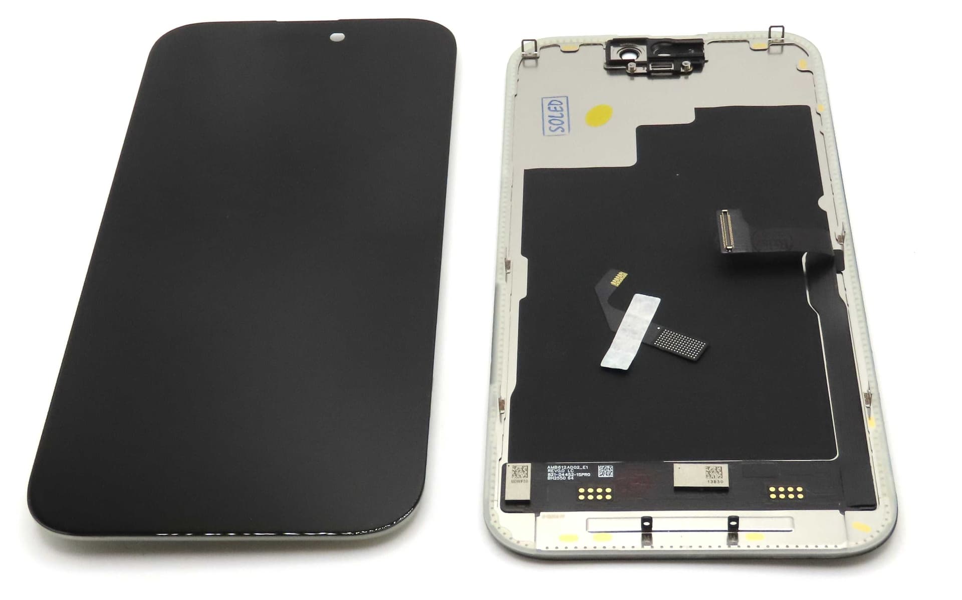 Apple iPhone 15 Pro Soft OLED Display / Screen (120Hz) (HX) - HX-015 - HX Replacement Part