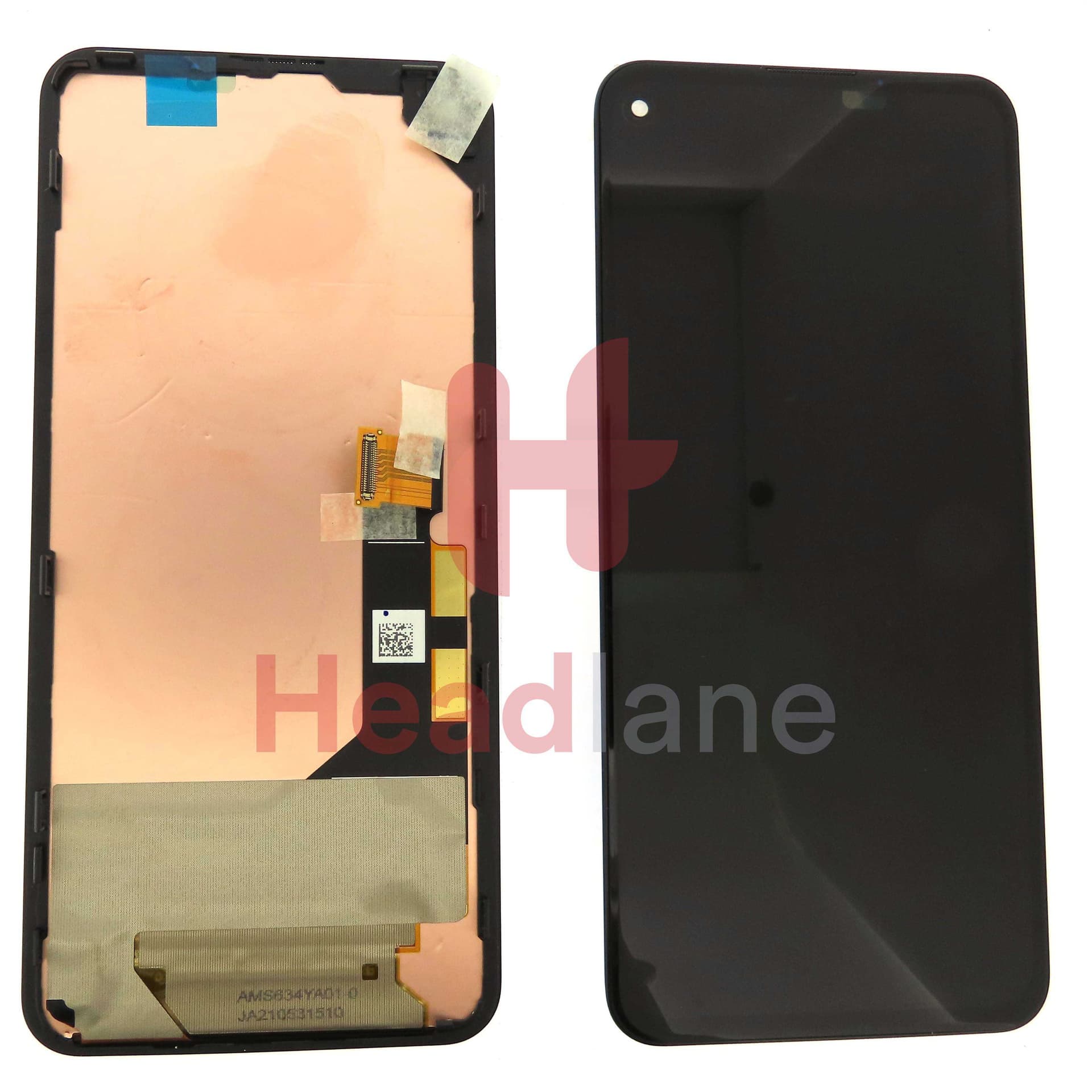Google Pixel 5a LCD Display / Screen + Touch (Pulled) - G949-00138-01-A - Google Replacement Part