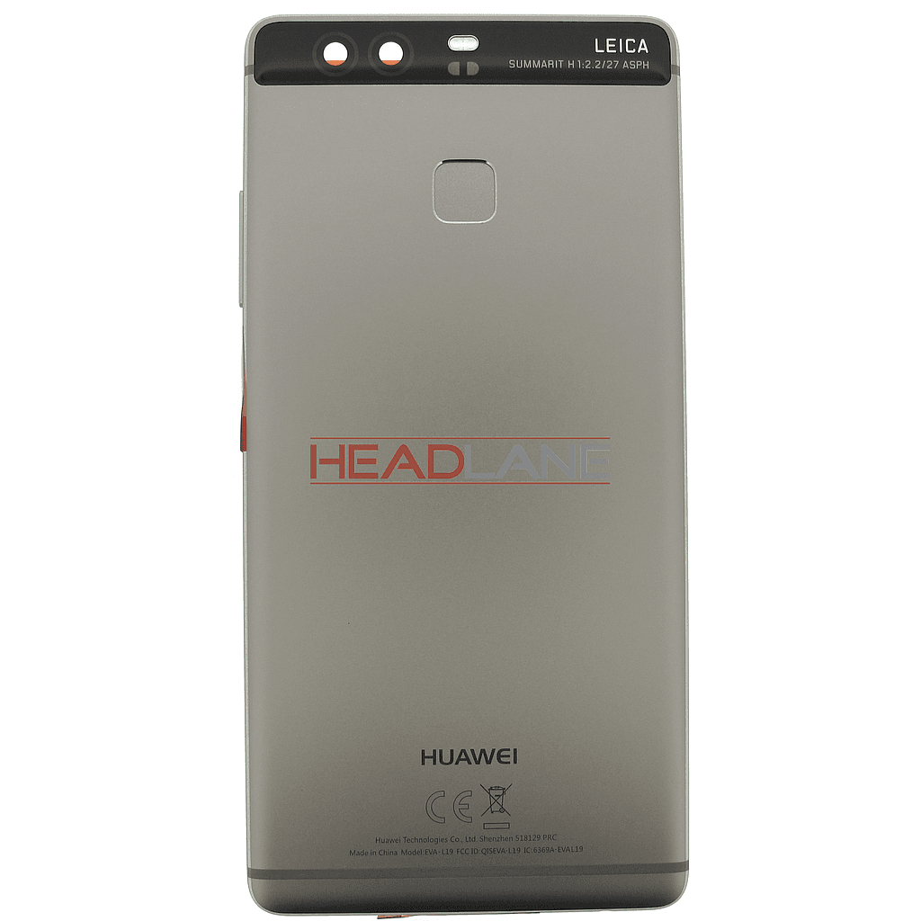 Huawei P9 Battery Cover - Titanium Grey - 02350SQJ - Huawei Replacement Part