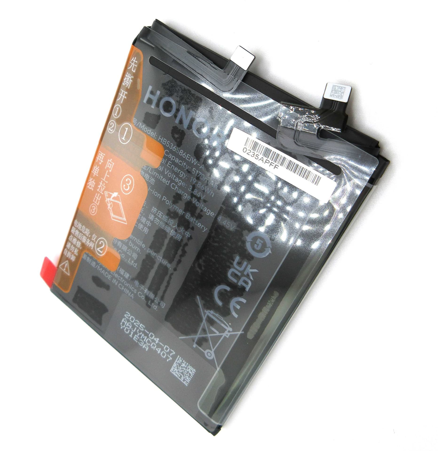 Honor 400 Pro HB536586EIW-A 5170mAh Battery - 0235APFF - Honor Replacement Part