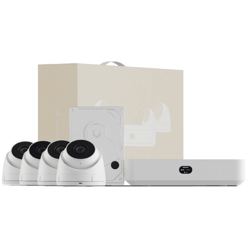Ubiquiti UniFi Protect UNVR-Instant-Kit Network Video Recorder Instant Kit (inc. 4 x G5 Turret Ultra Cameras + 1TB HDD) - UNVR-INSTANT-KIT - Ubiquiti Replacement Part