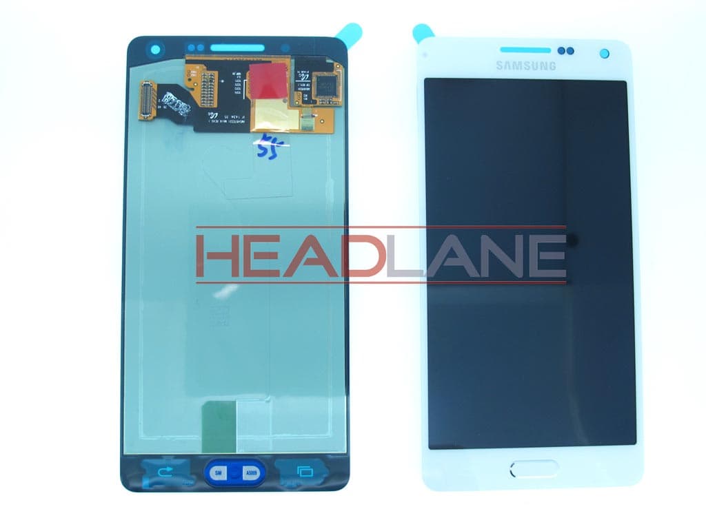 Samsung SM-A500 Galaxy A5 LCD Display / Screen + Touch - White - GH97-16679A - Samsung Replacement Part