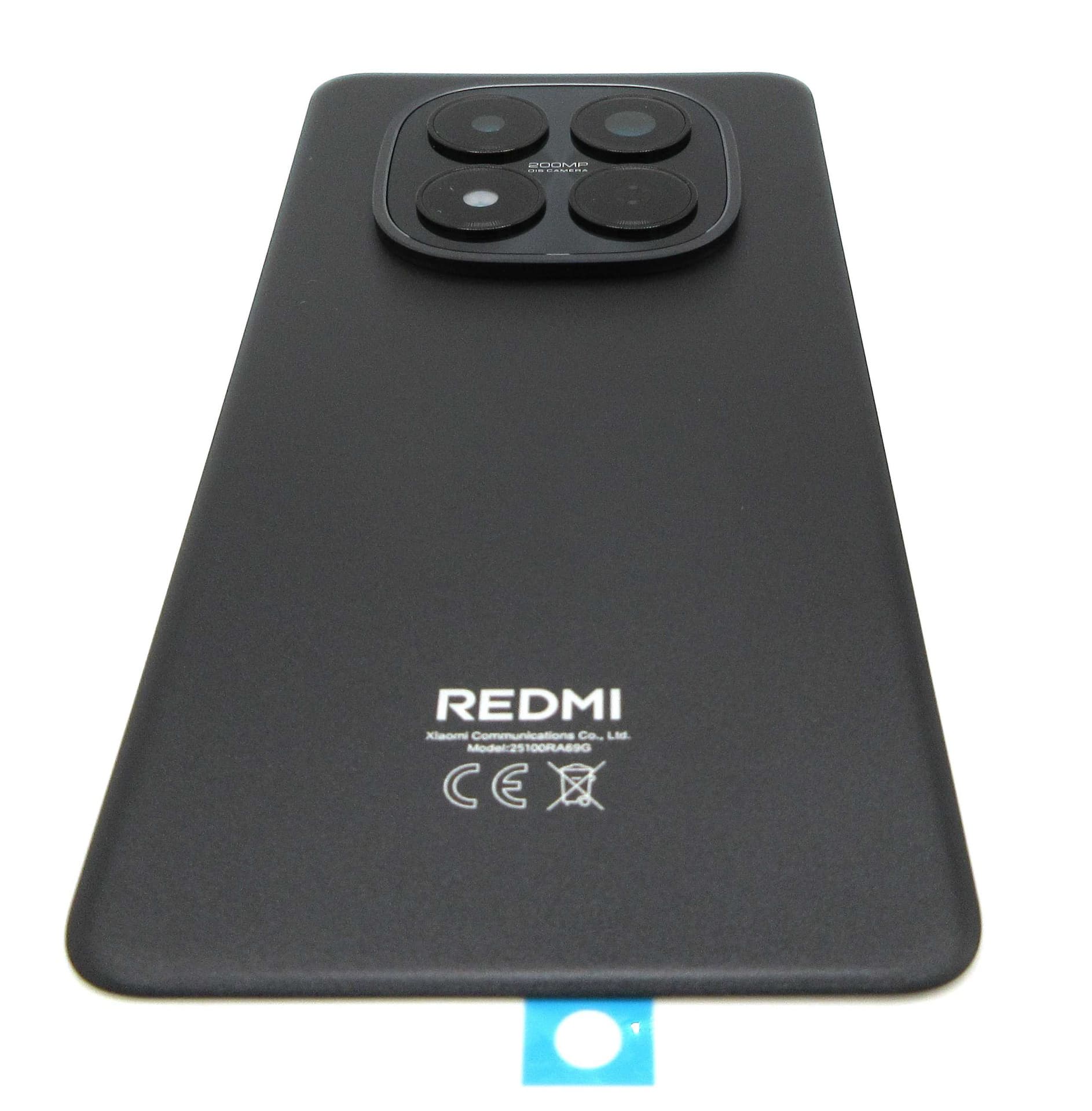 Xiaomi Redmi Note 15 Pro 4G Back / Battery Cover - Black - 560008000P600