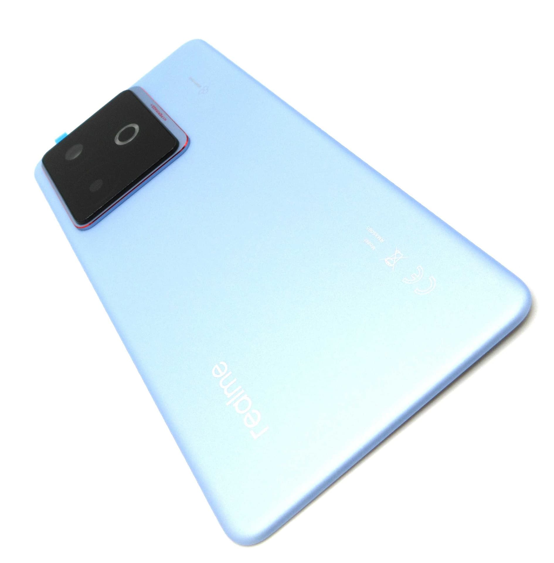 Realme RMX5085 GT 7T Back / Battery Cover - IceSense Blue - 621033000635 - Realme Replacement Part