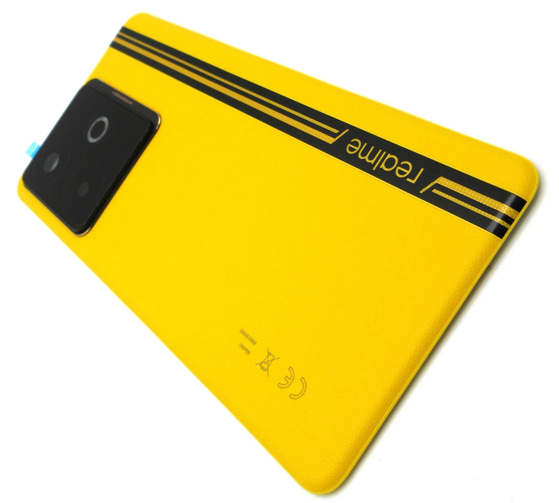 Realme RMX5085 GT 7T Back / Battery Cover - Racing Yellow - 621033000634 - Realme Replacement Part