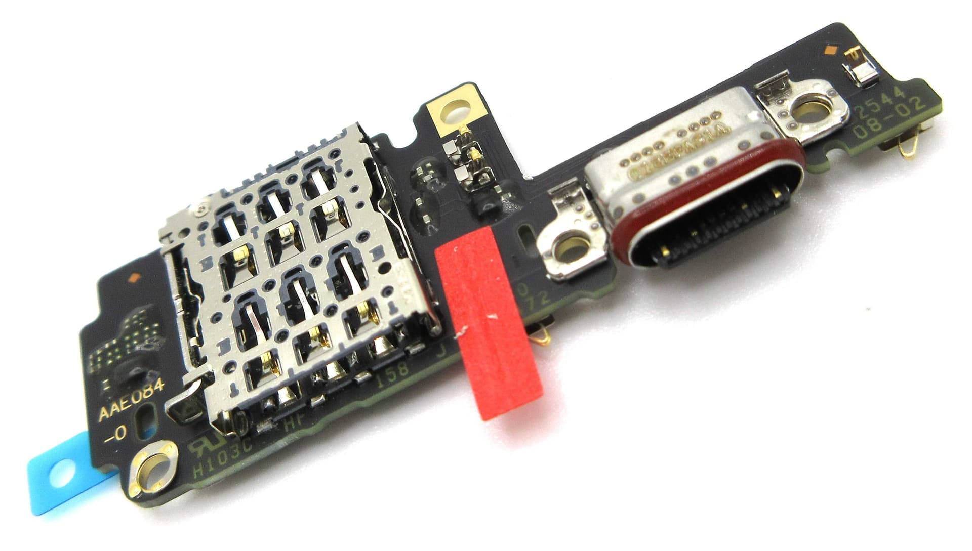 Realme RMX5210 GT 8 Pro Charging Port Flex + SIM Card Reader - 621022001052 - Realme Replacement Part