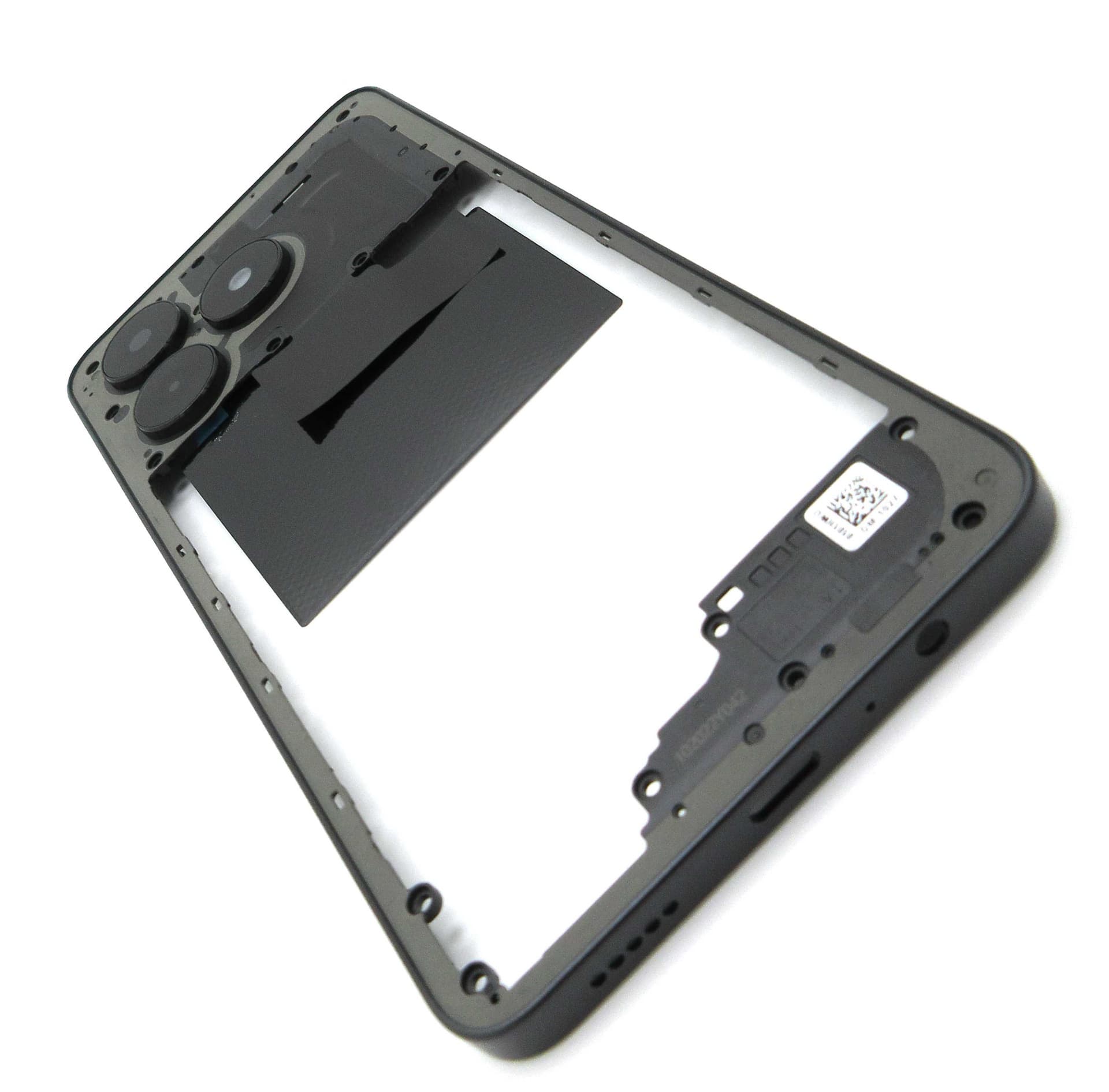 Honor X5c Plus Middle Cover / Chassis - Midnight Black - 9707ACHX - Honor Replacement Part