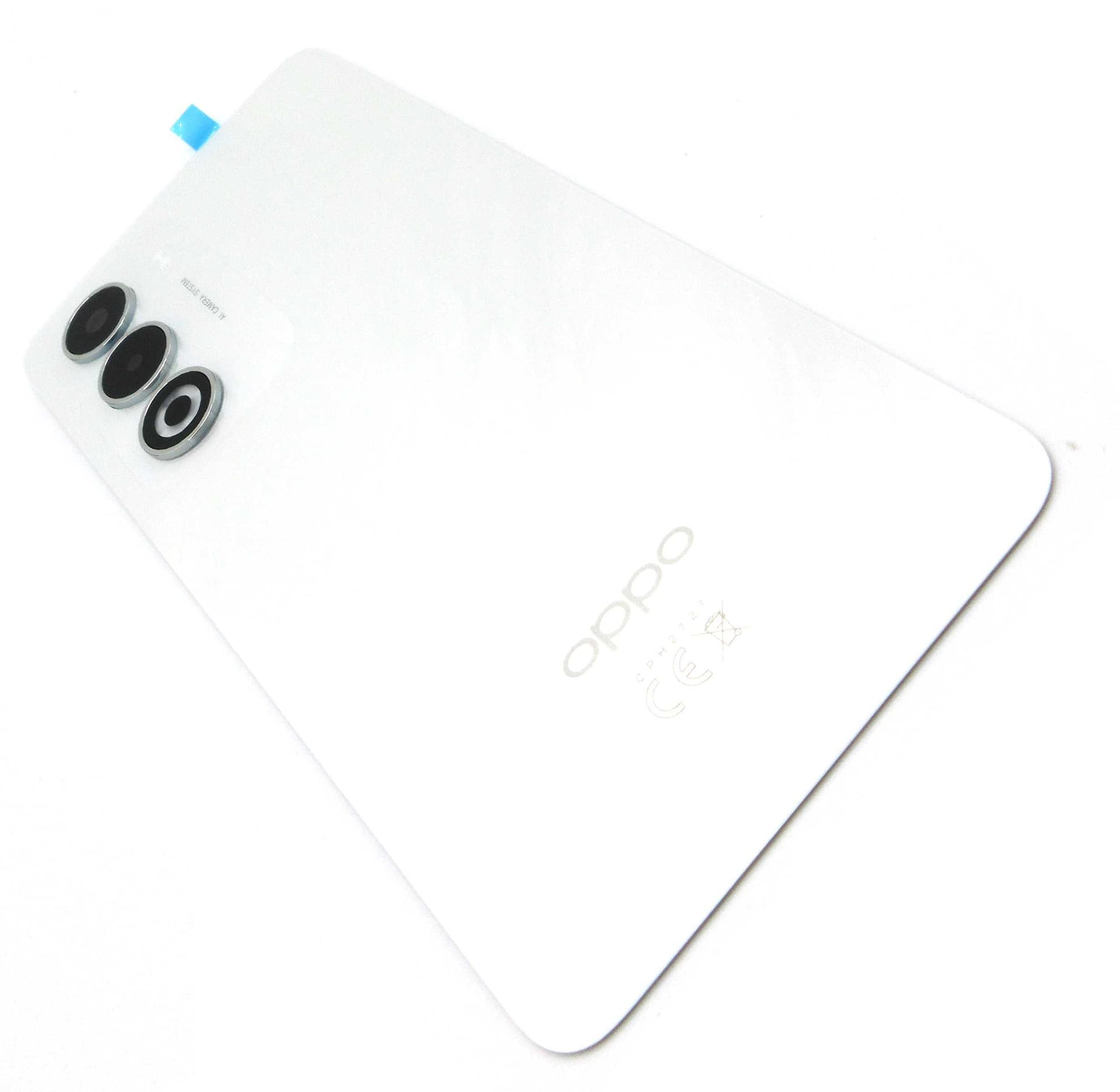 Oppo CPH2727 A5 4G Back / Battery Cover - Mist White - 621033000658 - Oppo Replacement Part