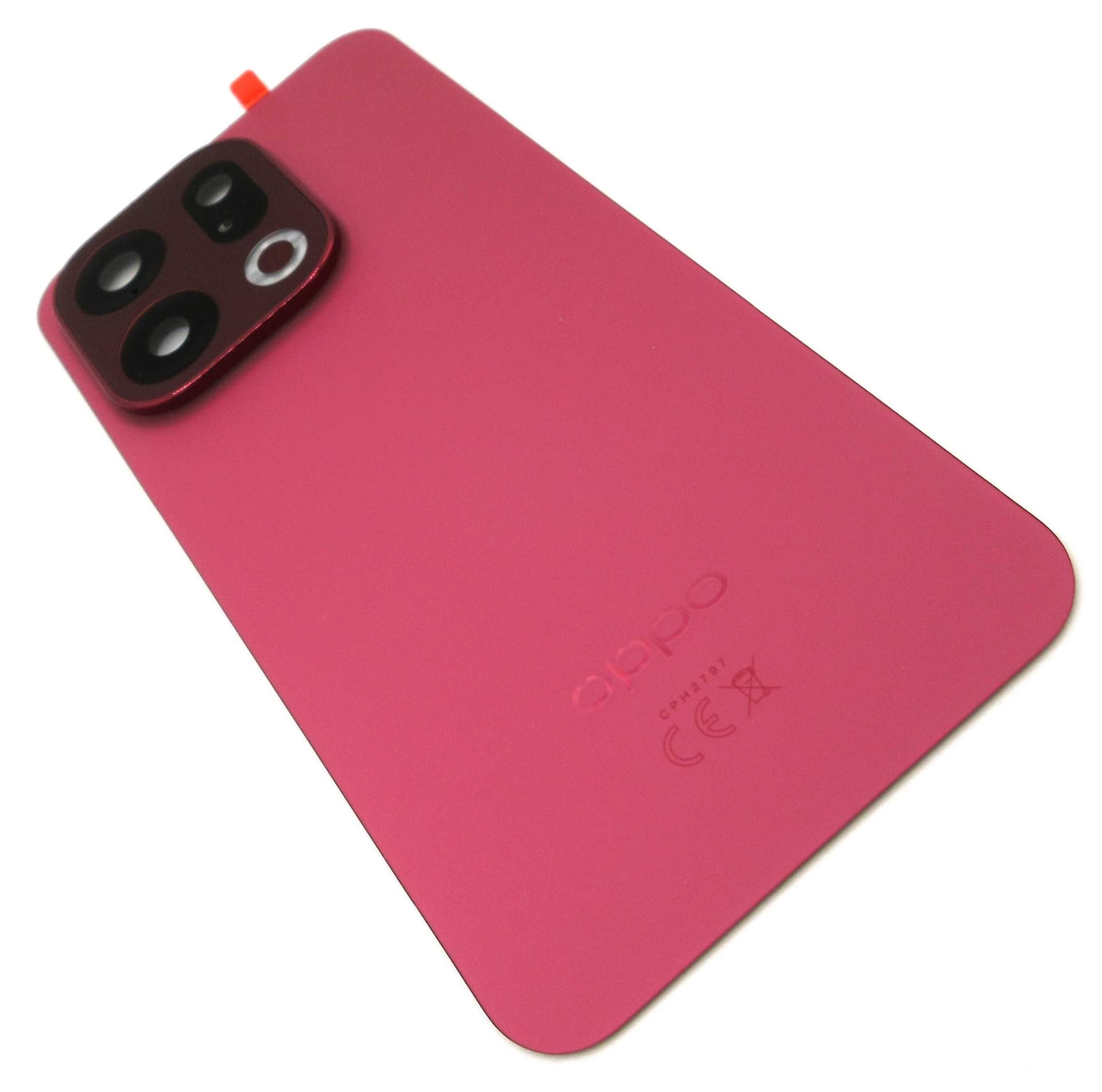 Oppo CPH2797 PLJ110 Find X9 Back / Battery Cover - Velvet Red - 621033000814 - Oppo Replacement Part
