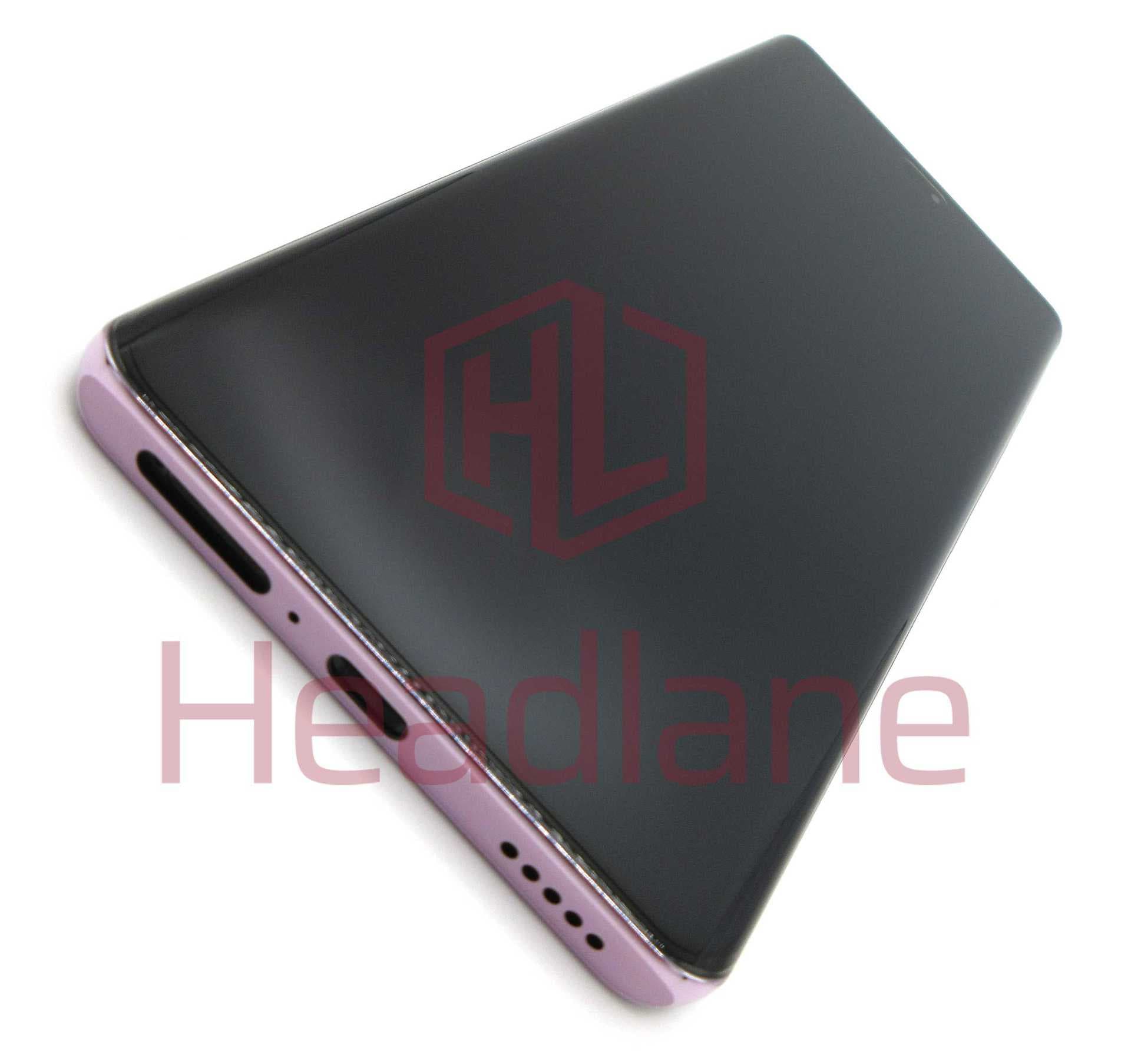 Honor Magic7 Lite LCD Display / Screen + Touch + HB556794EIW Battery - Titanium Purple (No Box) - 0235AMQR-NB