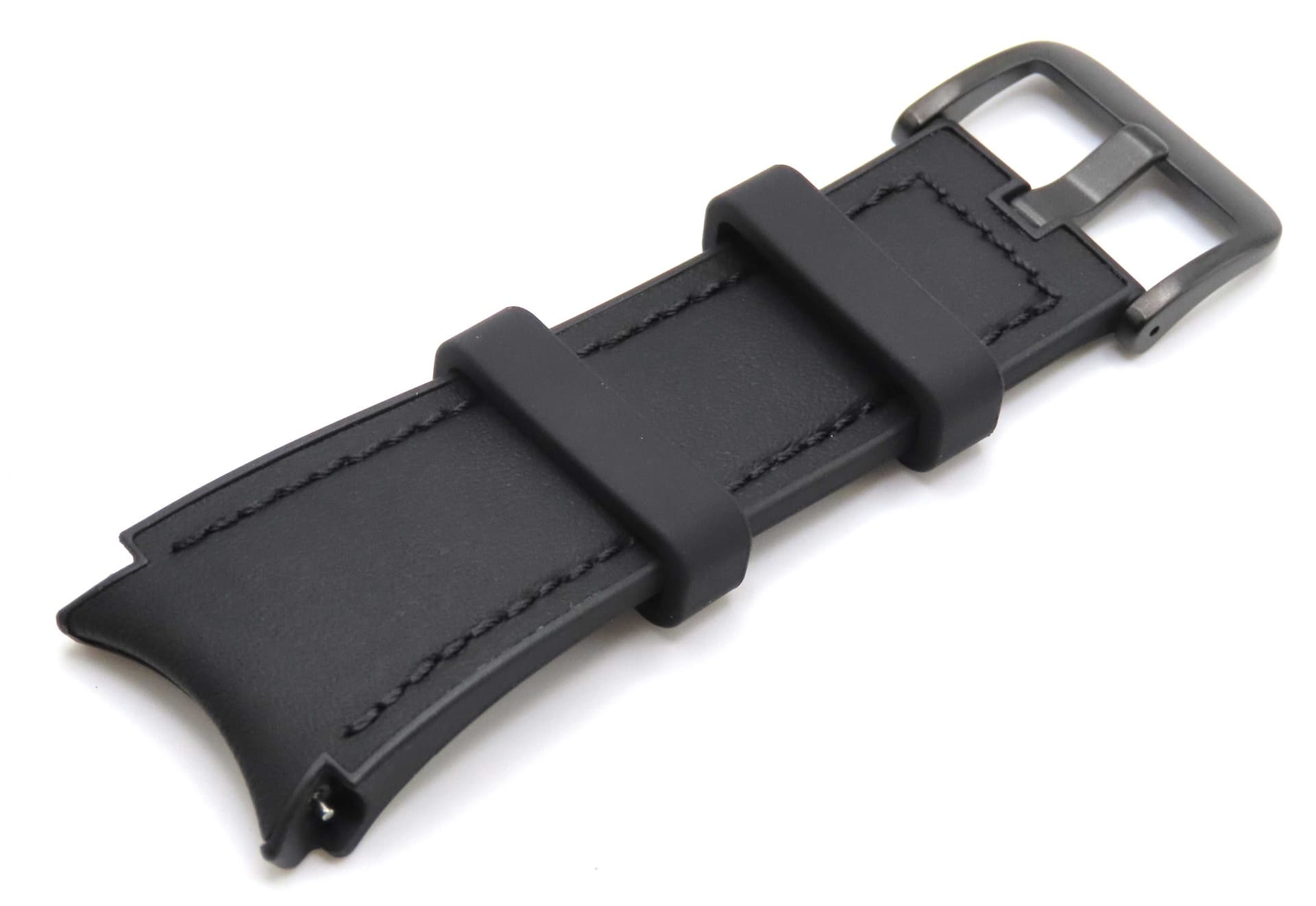 Samsung SM-R950 R955 R960 R965 Galaxy Watch6 Classic 43mm 46mm (BT/LTE) Buckle Strap (Small) - Black - GH98-49081A - Samsung Replacement Part