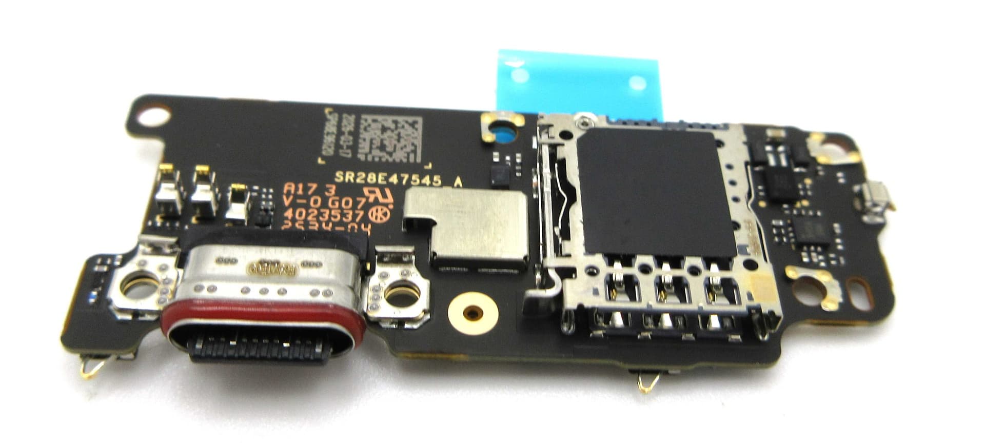 Motorola XT2655-1 Razr 70 Ultra SIM Card Reader + Charging Port Flex - 5B28C32287