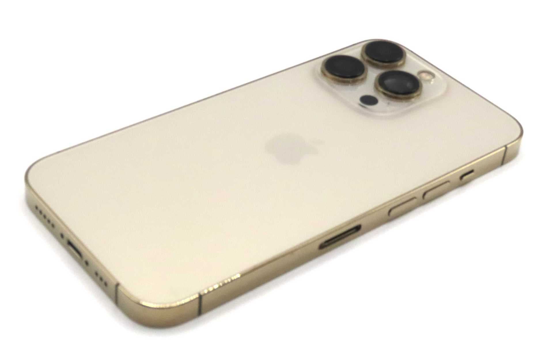 iPhone 13 Pro Back / Battery Cover + Small Parts - Gold (Pulled - Grade C) (No Camera) - IP13PRBH-GD-NC-C - Apple Replacement Part