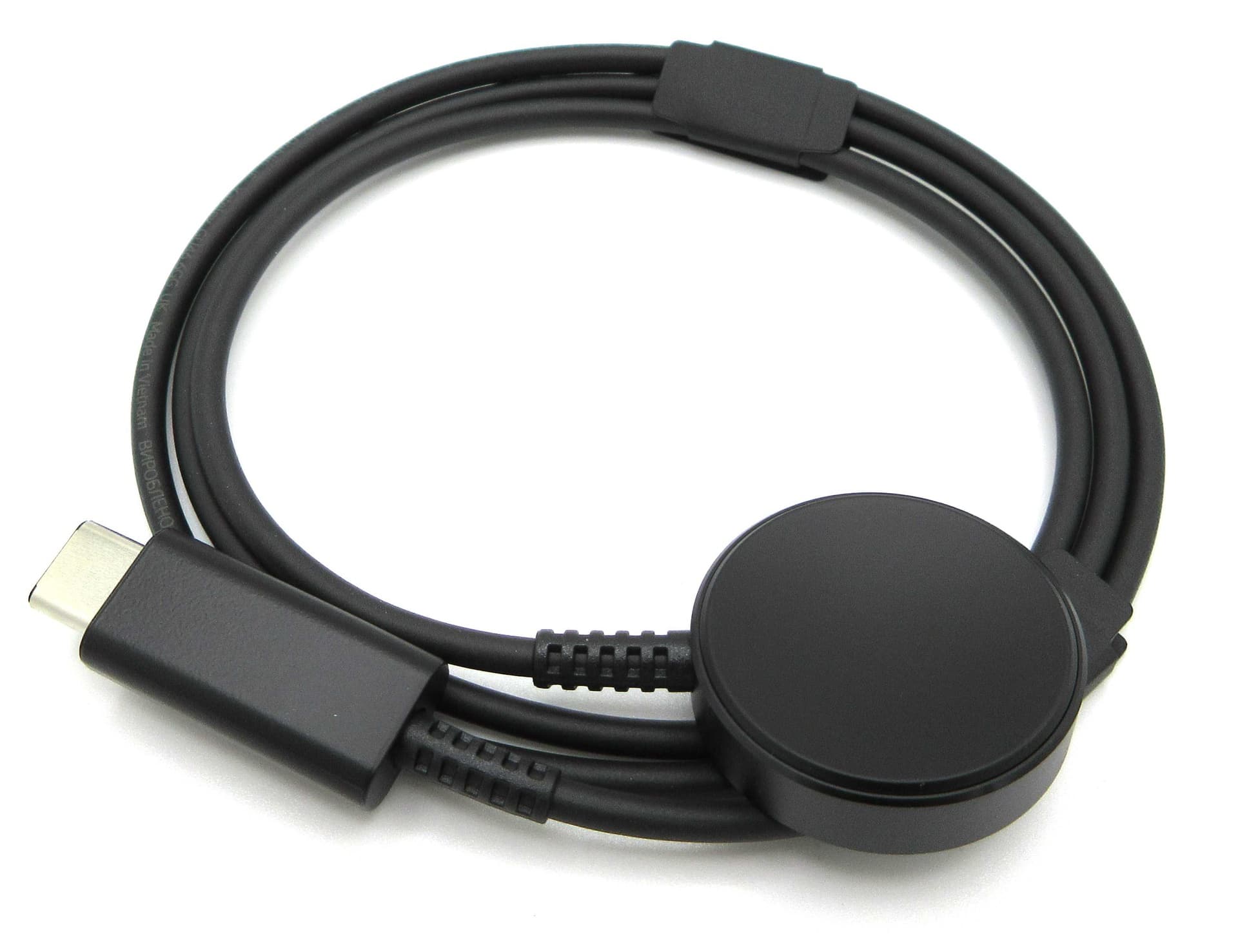 Samsung SM-L320 L325 L330 L335 L340 L345 L350 L355 Galaxy Watch8 Watch 9 40mm / 44mm (WiFi / Bluetooth / 4G) USB-C Charger (Cable Only) - Black - GH96-17242B