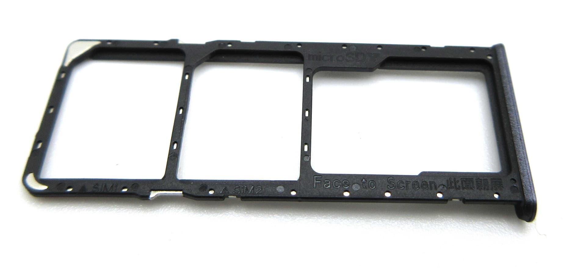 Realme RMX3933 Note 60 SIM Card Tray - Marble Black - 612121000232