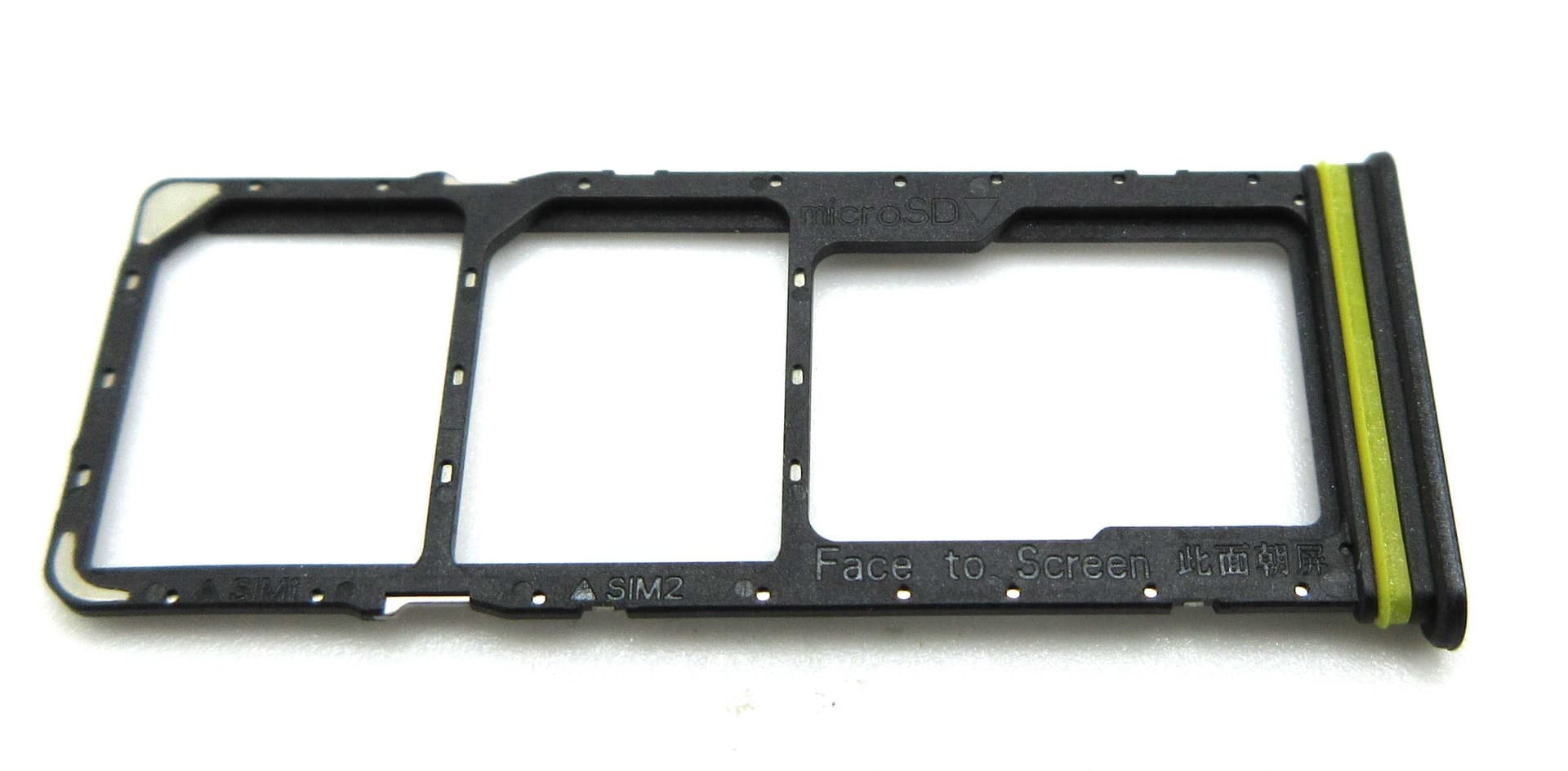 Realme RMX5313 Note 70T SIM Card Tray - Obsidian Black - 612121000496