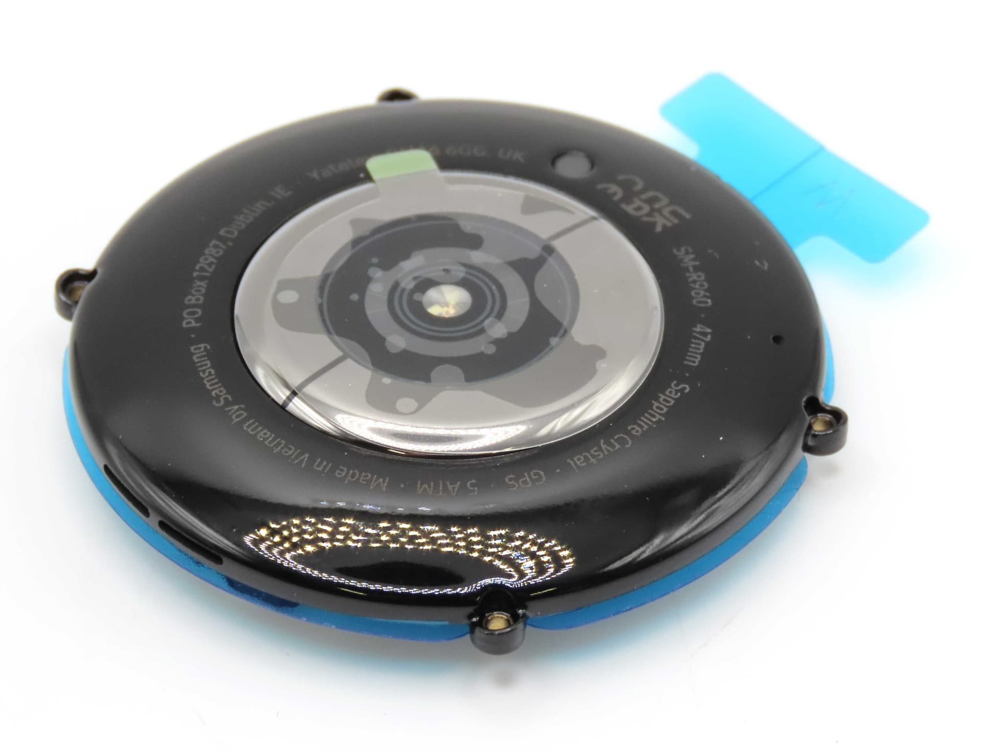Samsung SM-R960 Galaxy Watch6 Classic 46mm (BT) Back / Battery Cover - Black - GH82-31647A