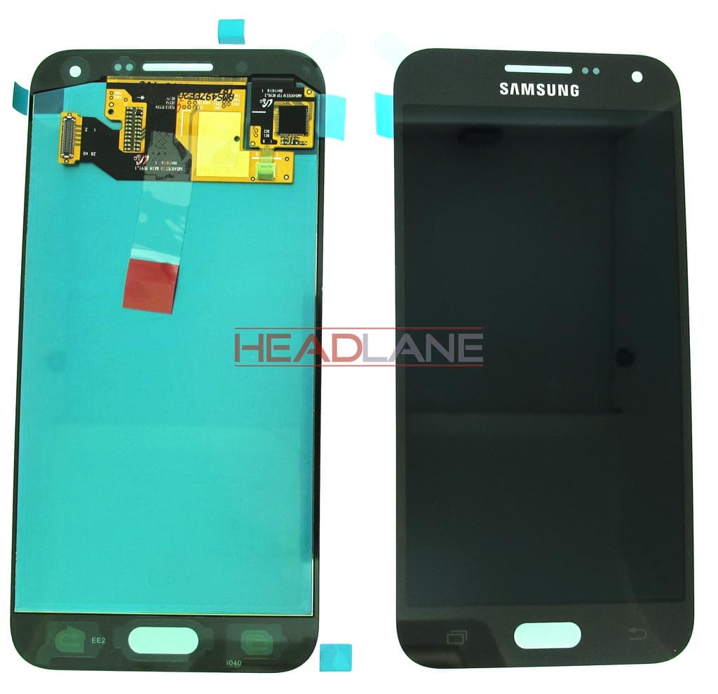 Samsung SM-E500 Galaxy E5 LCD Display / Screen + Touch - Black - GH97-17114A - Samsung Replacement Part