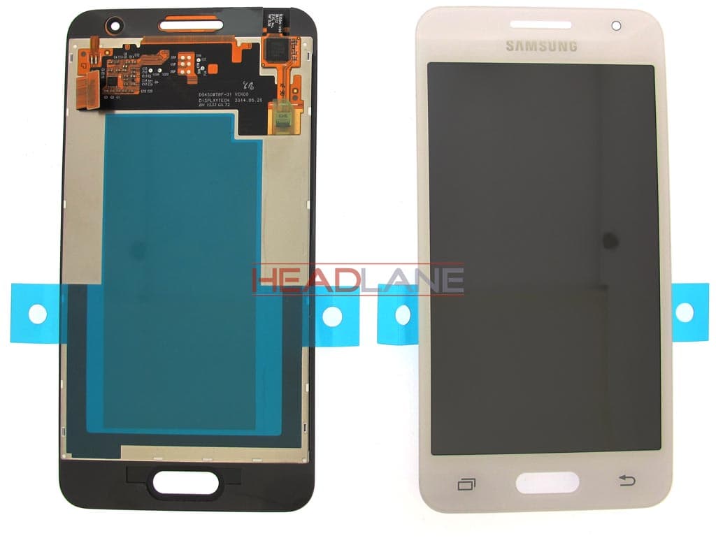 Samsung SM-G355 Galaxy Core II LCD Display / Screen + Touch - White - GH97-16049A - Samsung Replacement Part