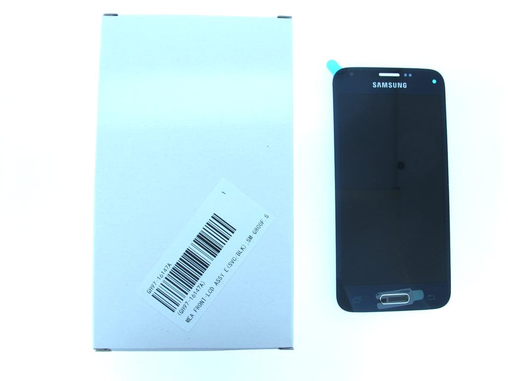 Samsung SM-G800F Galaxy S5 Mini LCD Display / Screen + Touch - Black - GH97-16147A - Samsung Replacement Part