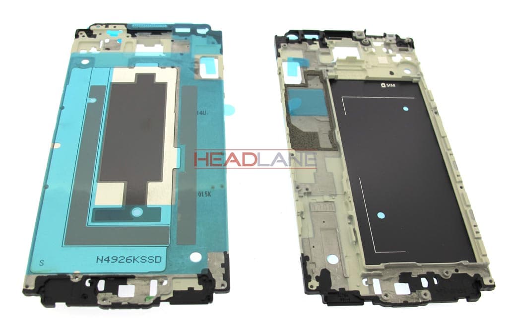 Samsung SM-G850 Galaxy Alpha LCD Assembly Bracket - Silver - GH98-33602A - Samsung Replacement Part