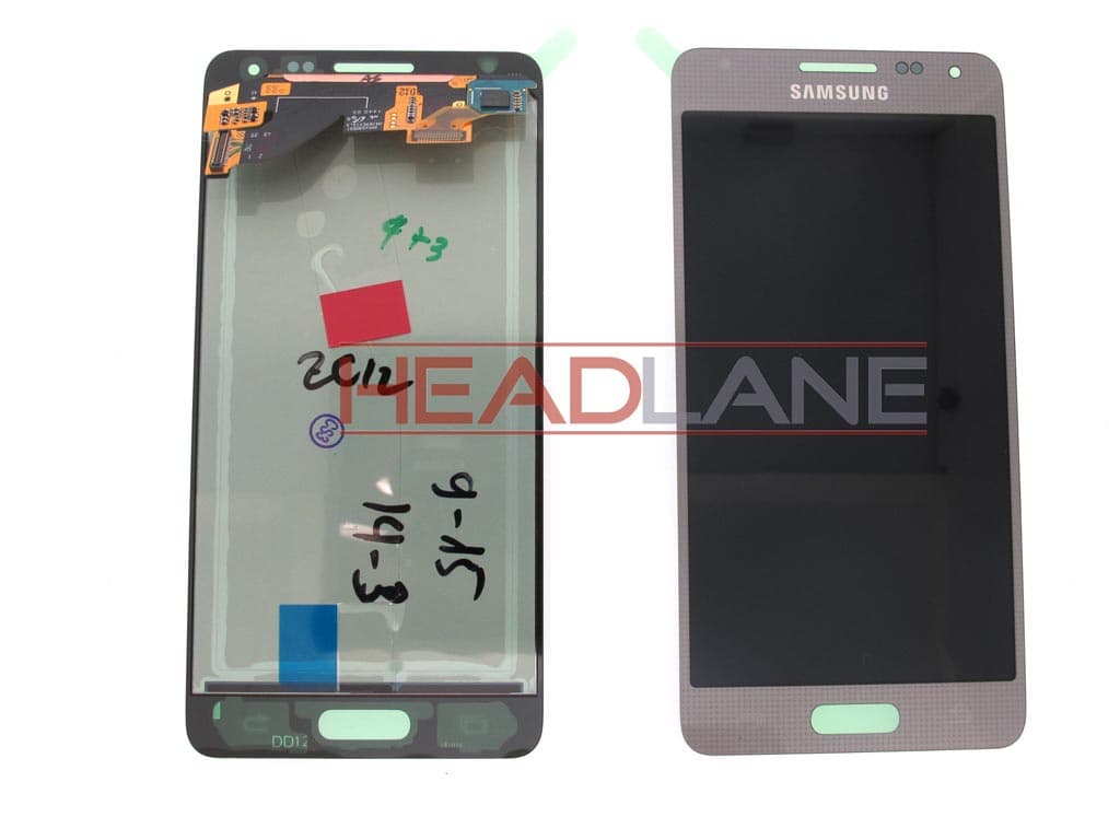 Samsung SM-G850 Galaxy Alpha LCD Display / Screen + Touch - Silver - GH97-16386E - Samsung Replacement Part