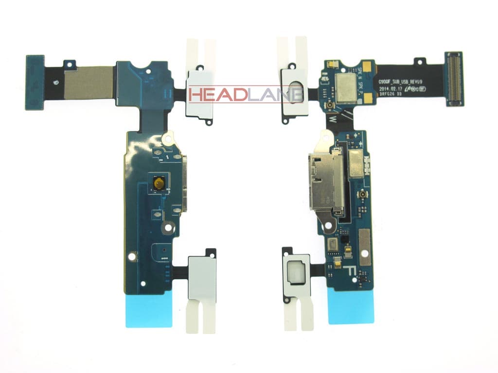 Samsung SM-G900 Galaxy S5 Charging + Microphone Flex - GH96-07020A - Samsung Replacement Part