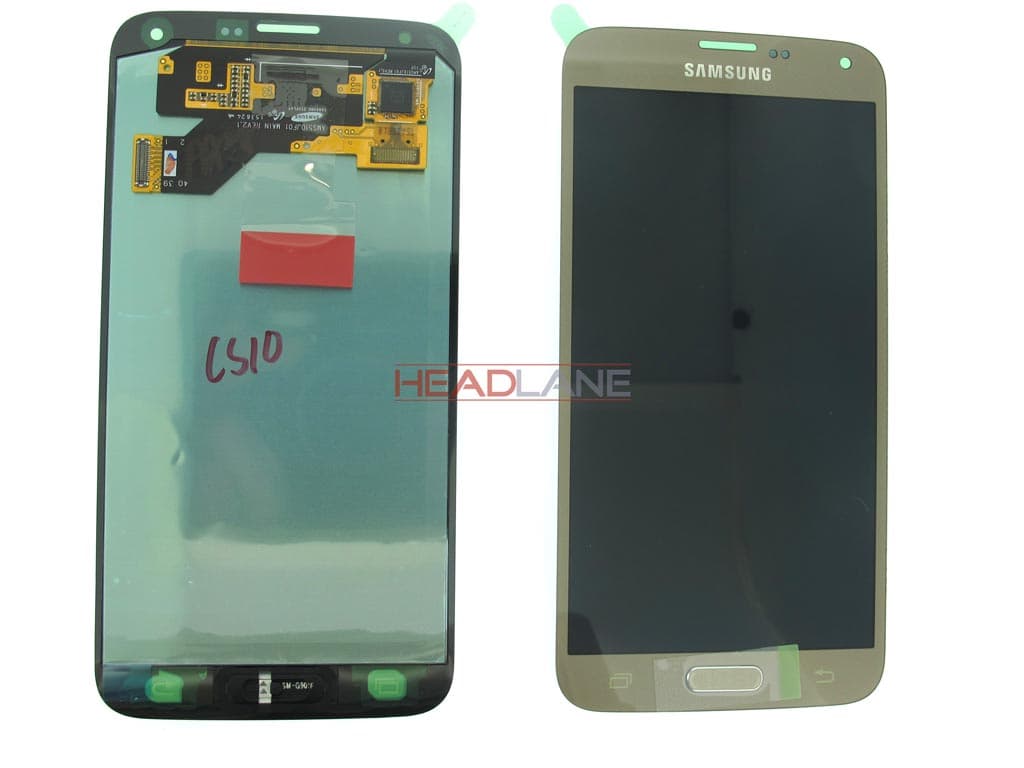 Samsung SM-G903 Galaxy S5 NEO LCD Display / Screen + Touch - Gold - GH97-17787B - Samsung Replacement Part