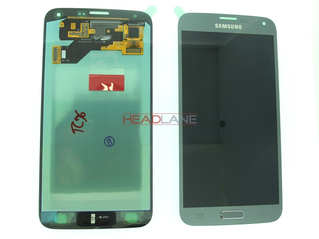 Samsung SM-G903 Galaxy S5 NEO LCD Display / Screen + Touch - Silver - GH97-17787C - Samsung Replacement Part