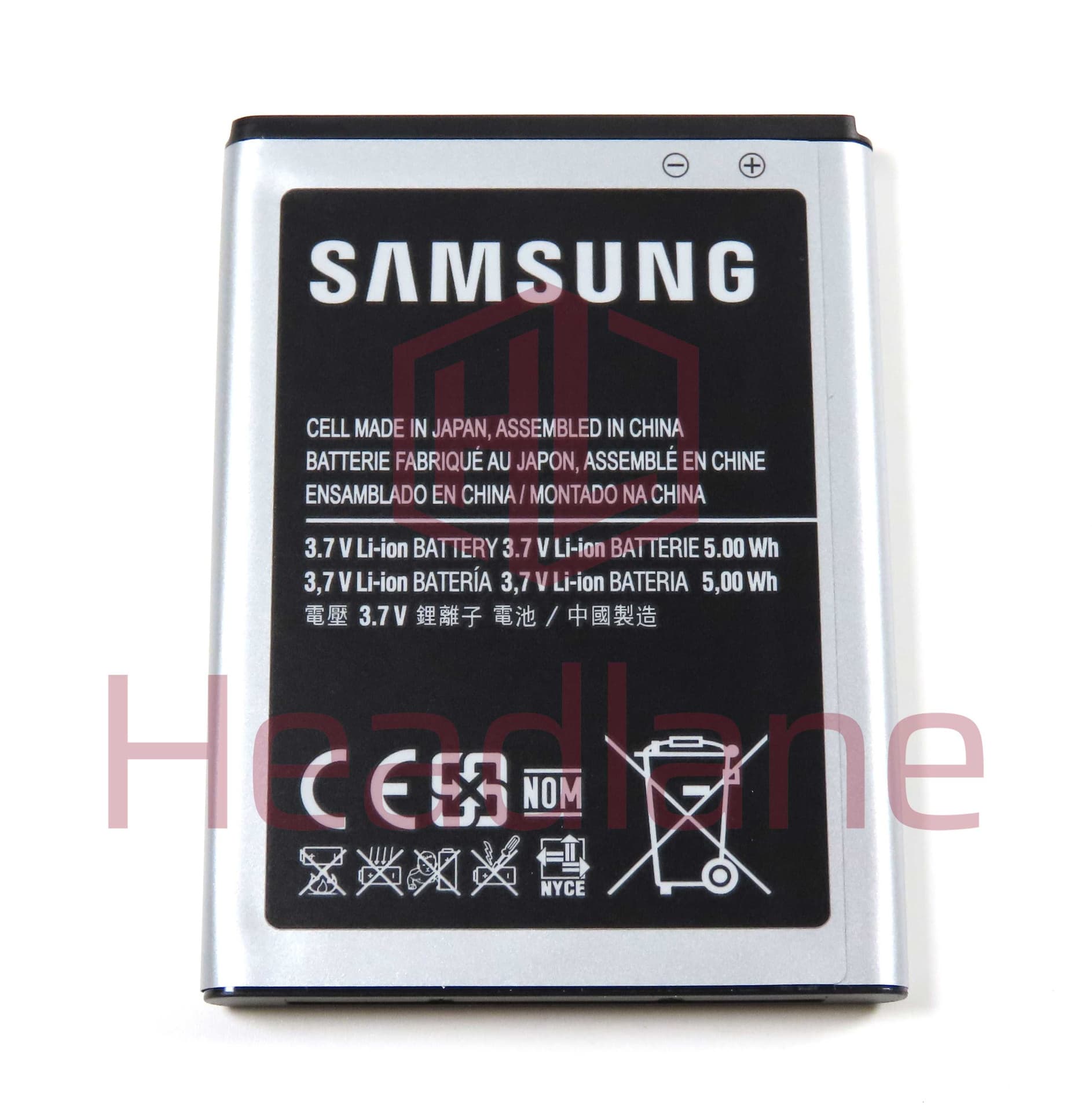 Samsung GT-B5512 B7510 S5660 S5670 S5830 S5839 S7250 EB494358VU 1350mAh Internal Battery - GH43-03504A - Samsung Replacement Part