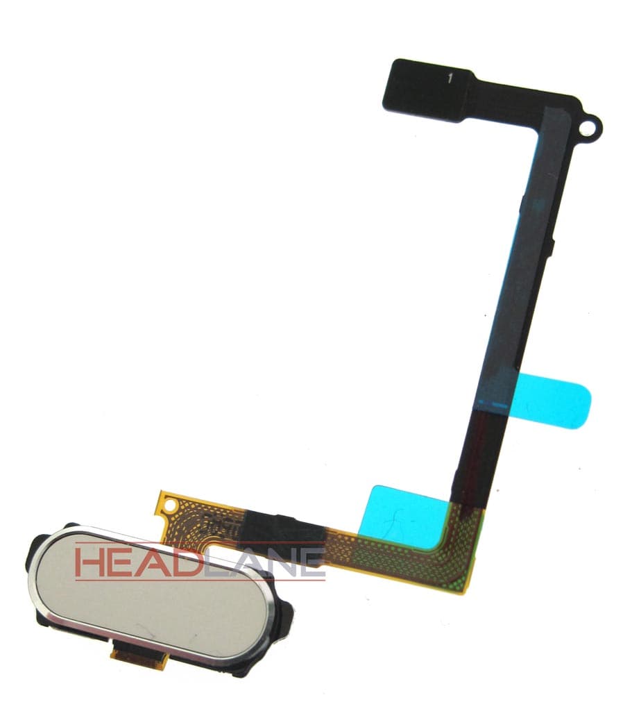 Samsung SM-G920F Galaxy S6 Home Key Flex - White - GH96-08166A - Samsung Replacement Part