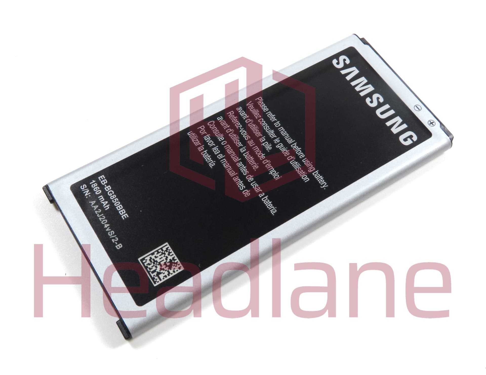 Samsung SM-G850 Galaxy Alpha EB-BG850BBE 1860mAh Internal Battery - GH43-04278A - Samsung Replacement Part
