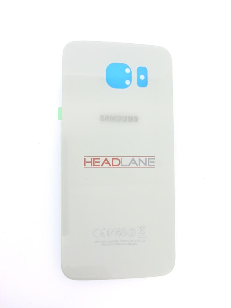 Samsung SM-G920 Galaxy S6 Battery Cover - White - GH82-09548B - Samsung Replacement Part