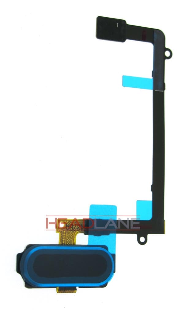 Samsung SM-G925F Galaxy S6 Edge Home Key Flex - Black - GH96-08253A - Samsung Replacement Part