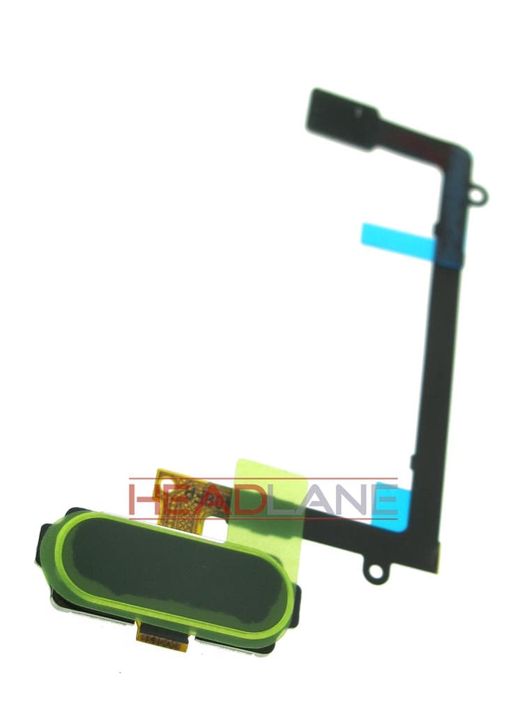 Samsung SM-G925F Galaxy S6 Edge Home Key Flex - Green - GH96-08253E - Samsung Replacement Part