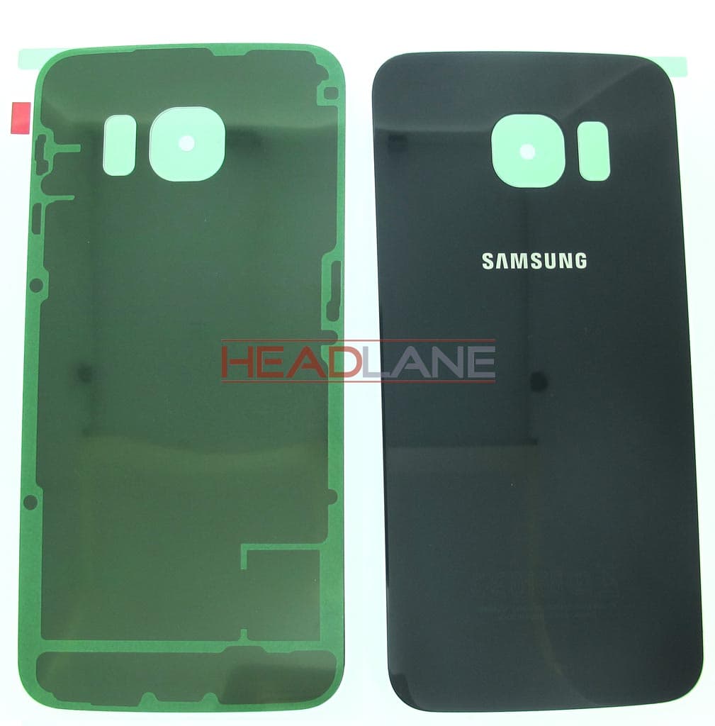 Samsung SM-G925 Galaxy S6 Edge Battery Cover - Black - GH82-09602A - Samsung Replacement Part