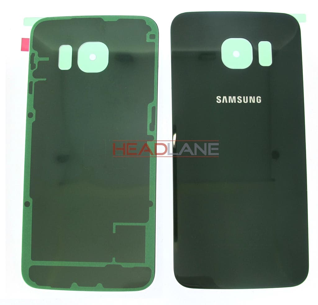 Samsung SM-G925 Galaxy S6 Edge Battery Cover - Green - GH82-09602E - Samsung Replacement Part