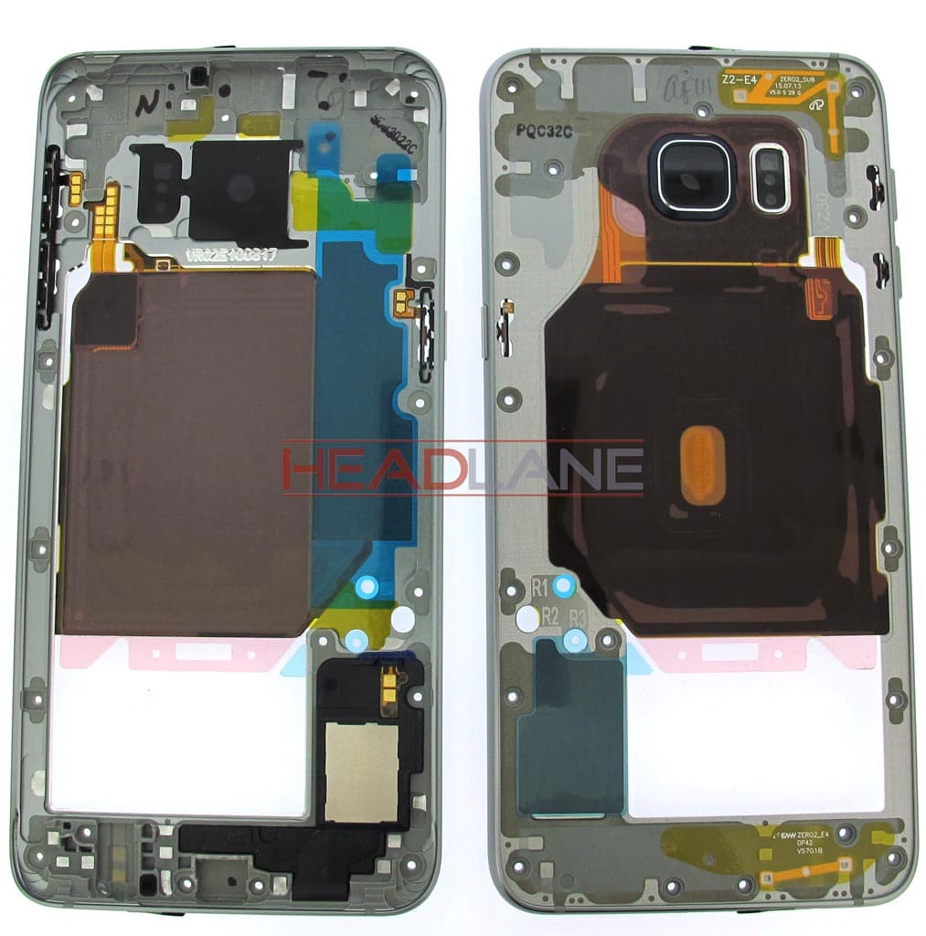 Samsung SM-G928F Galaxy S6 Edge+ Middle Cover - Black - GH96-09079B - Samsung Replacement Part