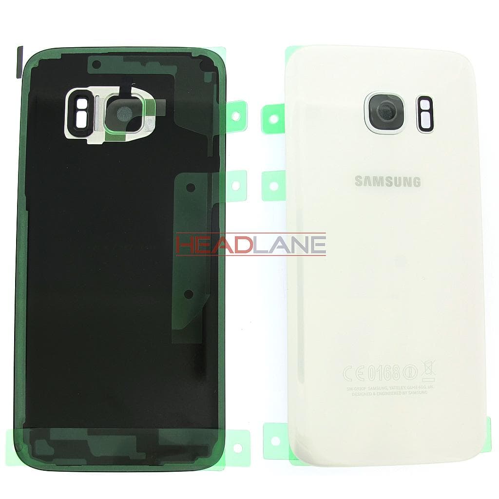 Samsung SM-G930F Galaxy S7 Battery Cover - White - GH82-11384D - Samsung Replacement Part