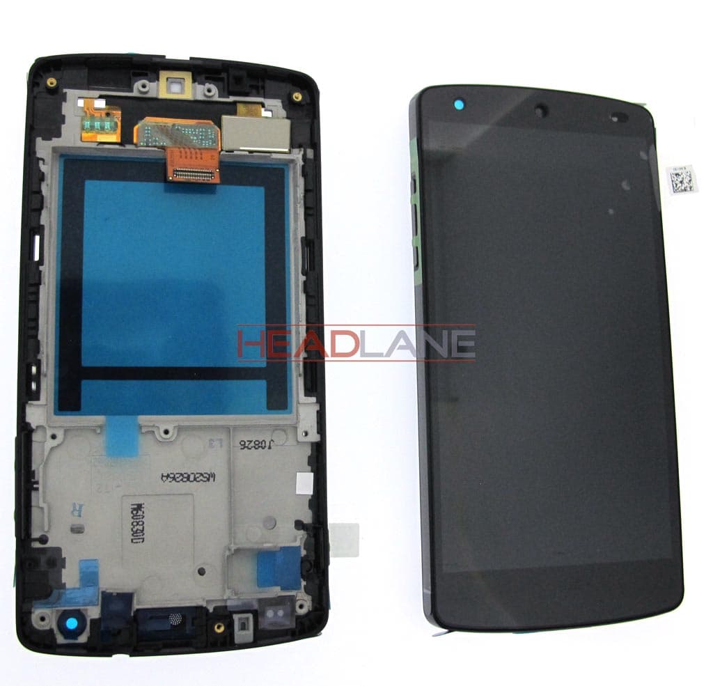 LG D820 D821 Nexus 5 LCD Display / Screen + Touch - Black - ACQ86661402 - LG Replacement Part