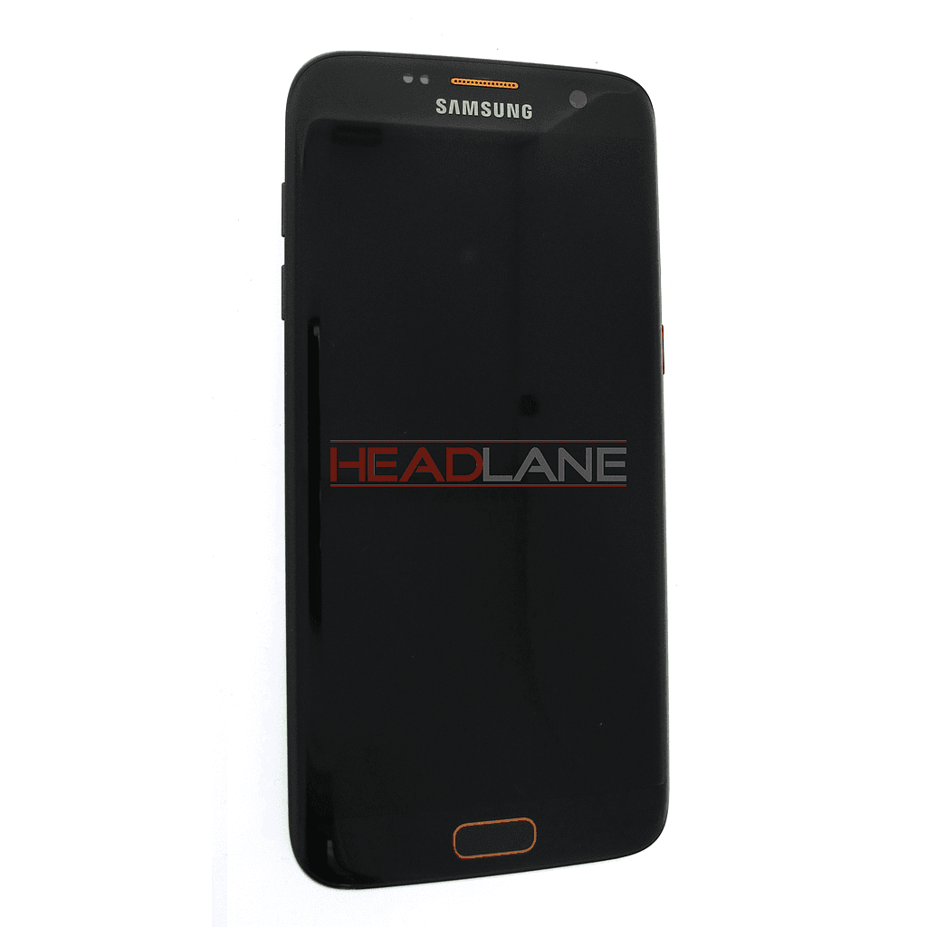 Samsung SM-G935F Galaxy S7 Edge LCD Display / Screen + Touch - Olympic Black - GH97-19194A - Samsung Replacement Part