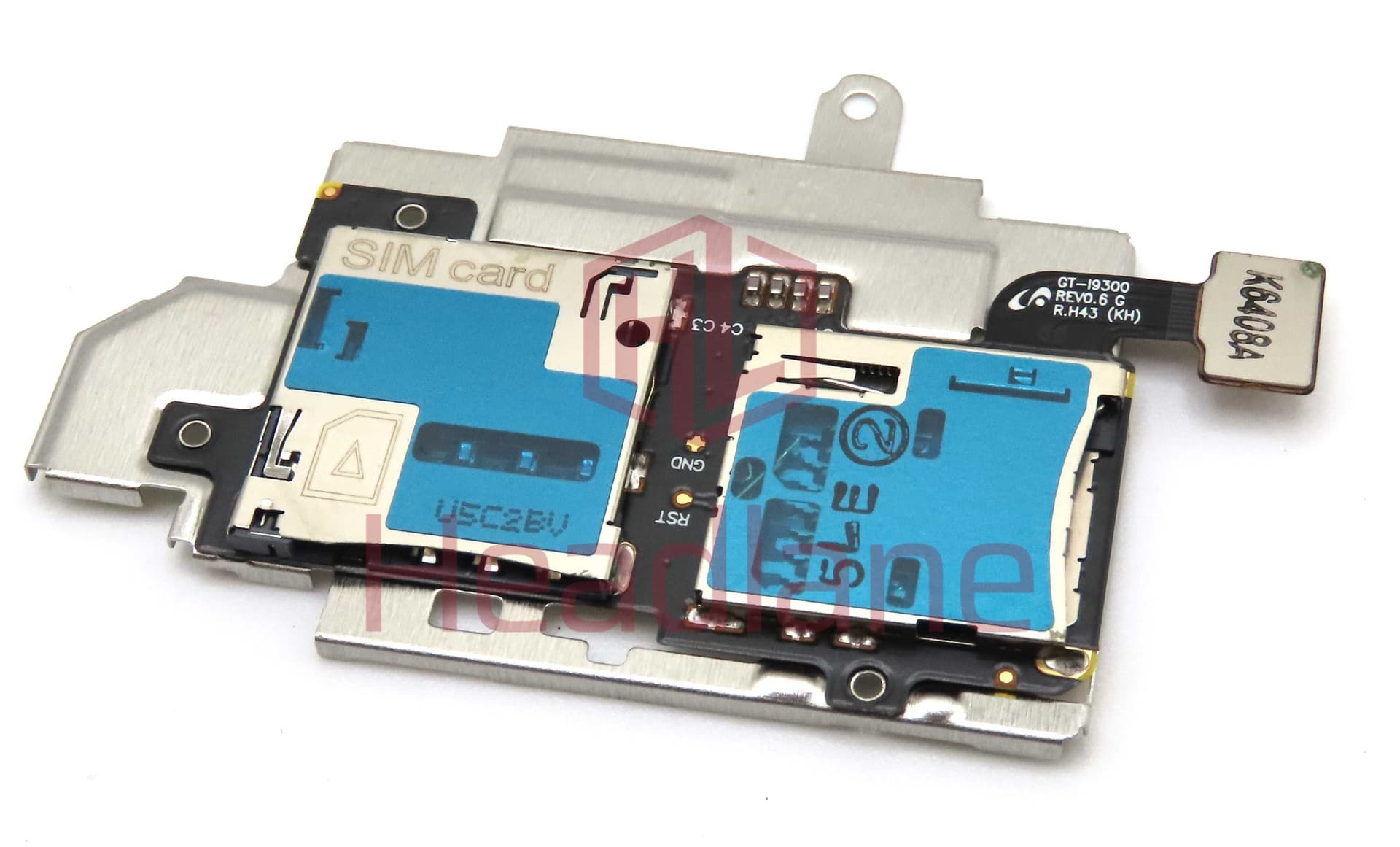 Samsung GT-I9300 Galaxy S3 Memory / SIM Card Reader Sub Board - GH96-05609A
