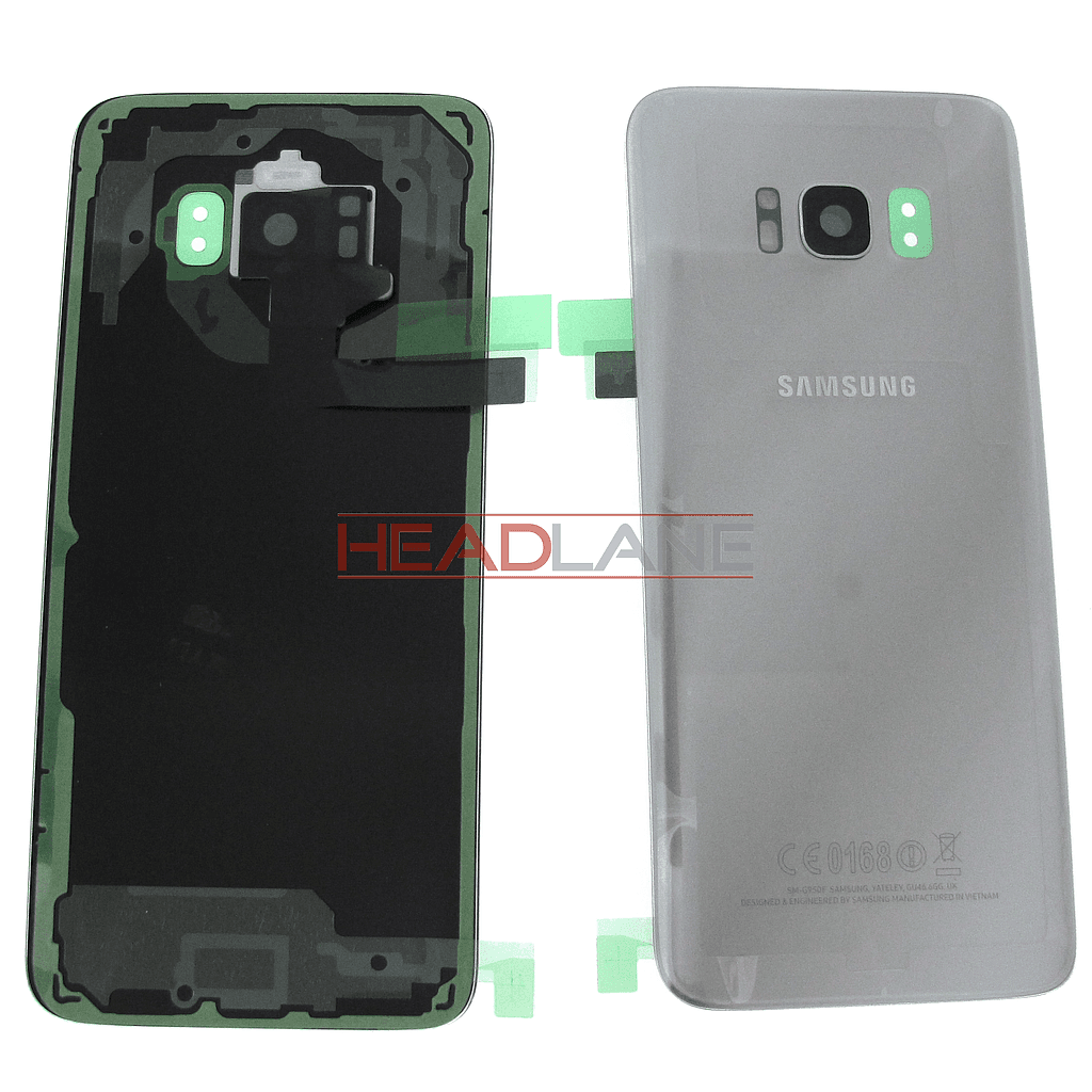 Samsung SM-G950 Galaxy S8 Battery Cover - Silver - GH82-13962B - Samsung Replacement Part