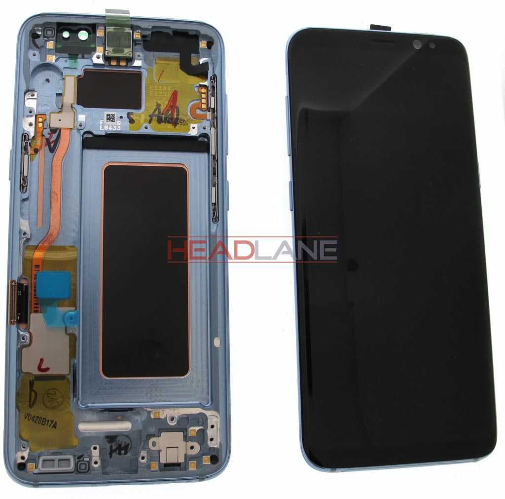 Samsung SM-G950 Galaxy S8 LCD Display / Screen + Touch - Blue - GH97-20473D - Samsung Replacement Part