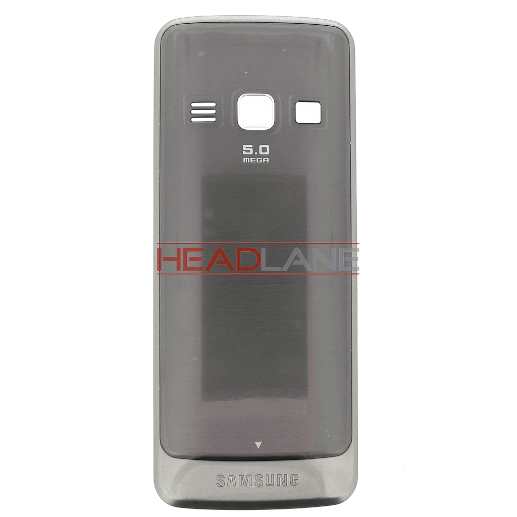 Samsung S5611 Metallic Silver Battery Cover - GH98-20758A - Samsung Replacement Part