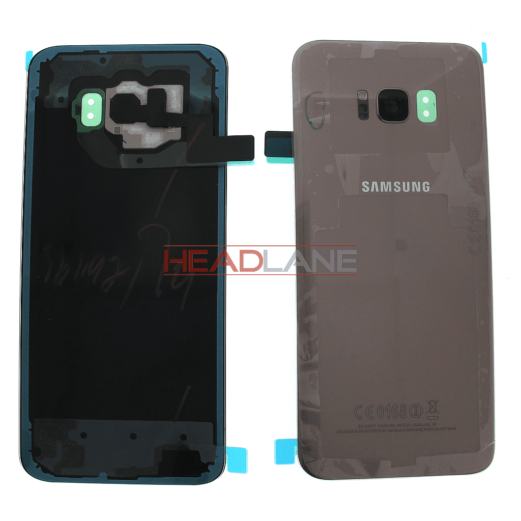 Samsung SM-G955 Galaxy S8+ Battery Cover - Gold - GH82-14015F - Samsung Replacement Part