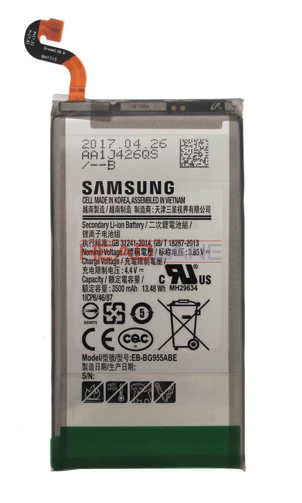 Samsung SM-G955 Galaxy S8+ EB-BG955ABE 3500mAh Battery - GH43-04726A - Samsung Replacement Part