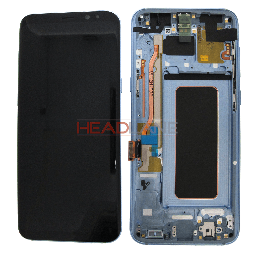 Samsung SM-G955 Galaxy S8+ LCD Display / Screen + Touch - Blue - GH97-20564D - Samsung Replacement Part