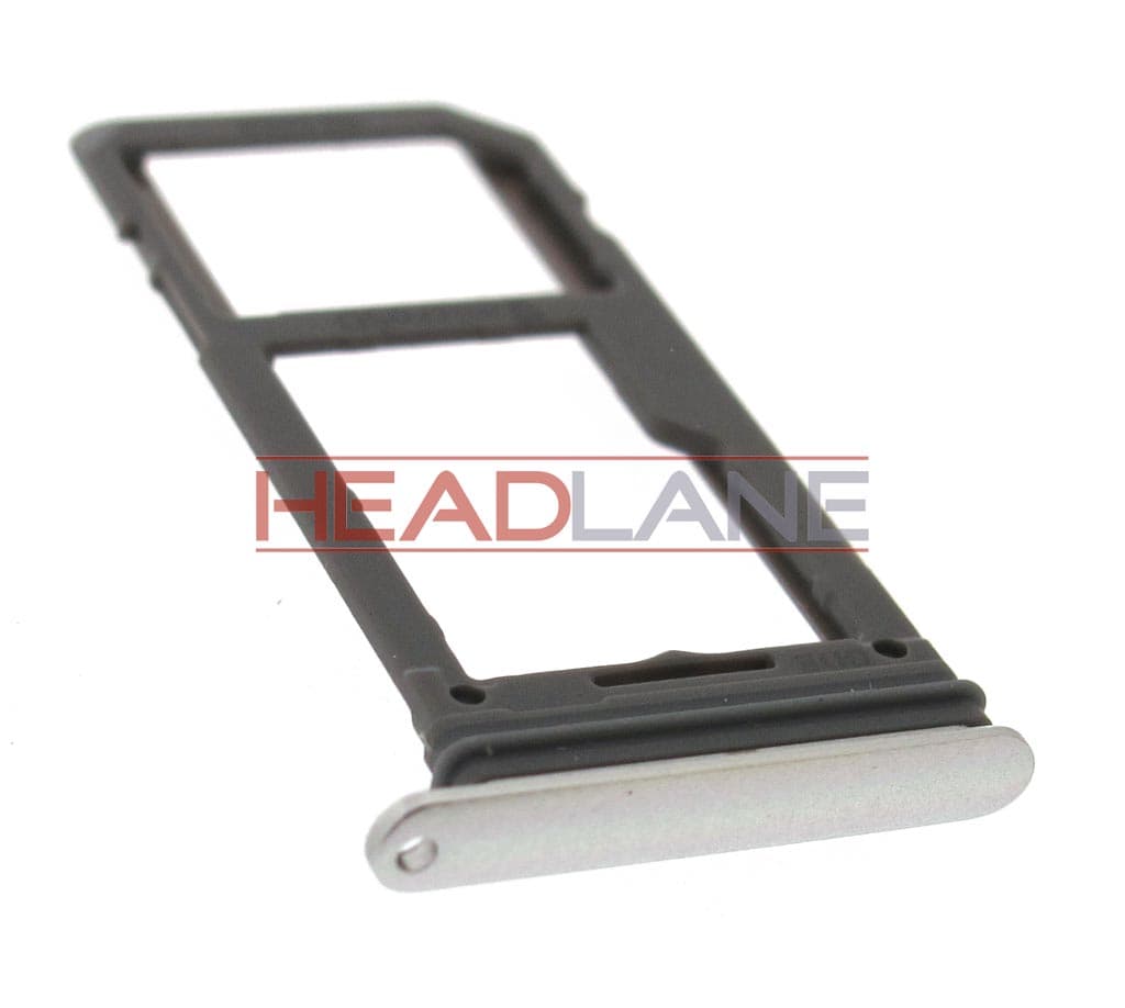 Samsung SM-G955 Galaxy S8+ SIM Card Tray - Silver - GH98-41557B - Samsung Replacement Part