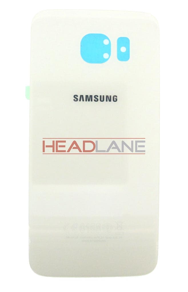 Samsung SM-G920F Galaxy S6 Battery Cover - White - GH82-09825B - Samsung Replacement Part